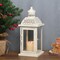 Lantern Decorative Indoor&Outdoor, 14.4'' Large Metal Candle Lanterns